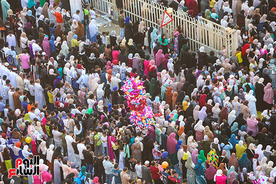 ساحة صلاة العيد من مسجد عمرو بن العاص