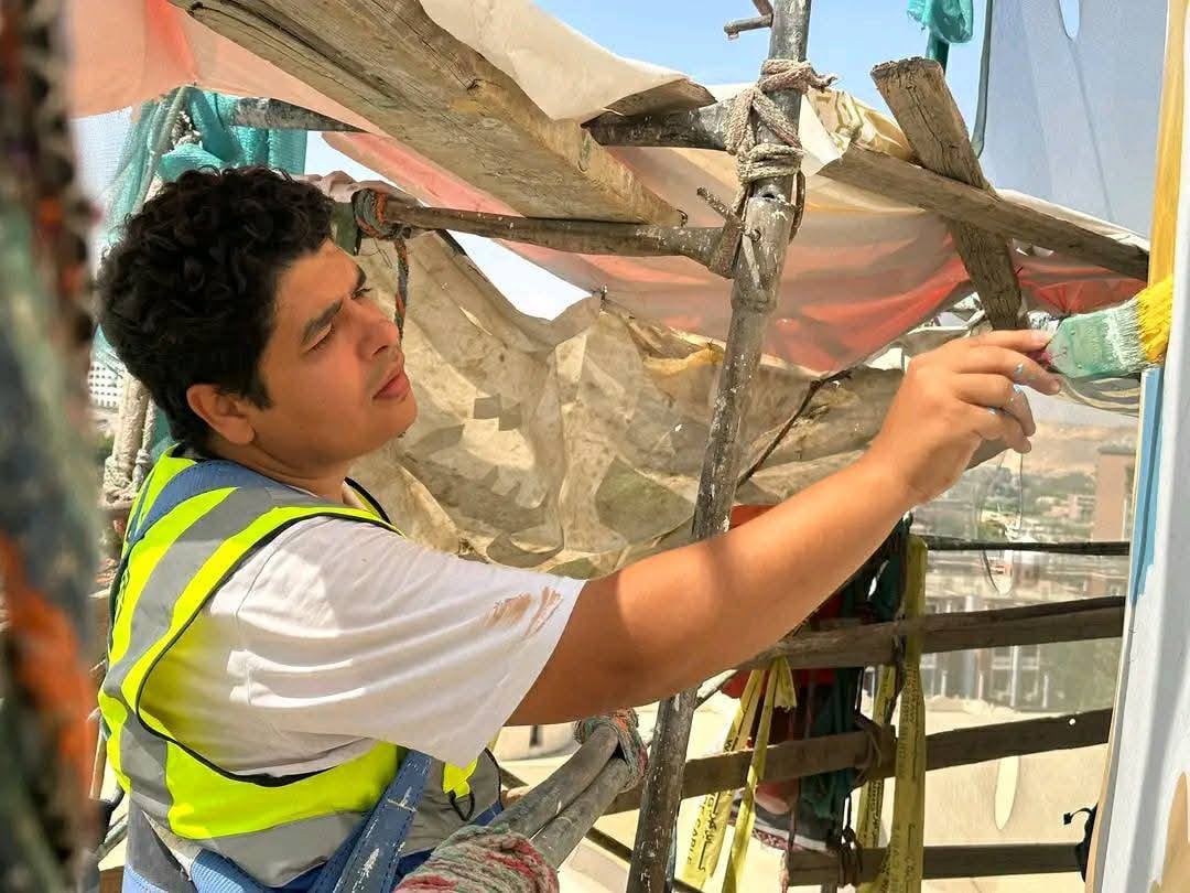 الفنان على عبدالفتاح