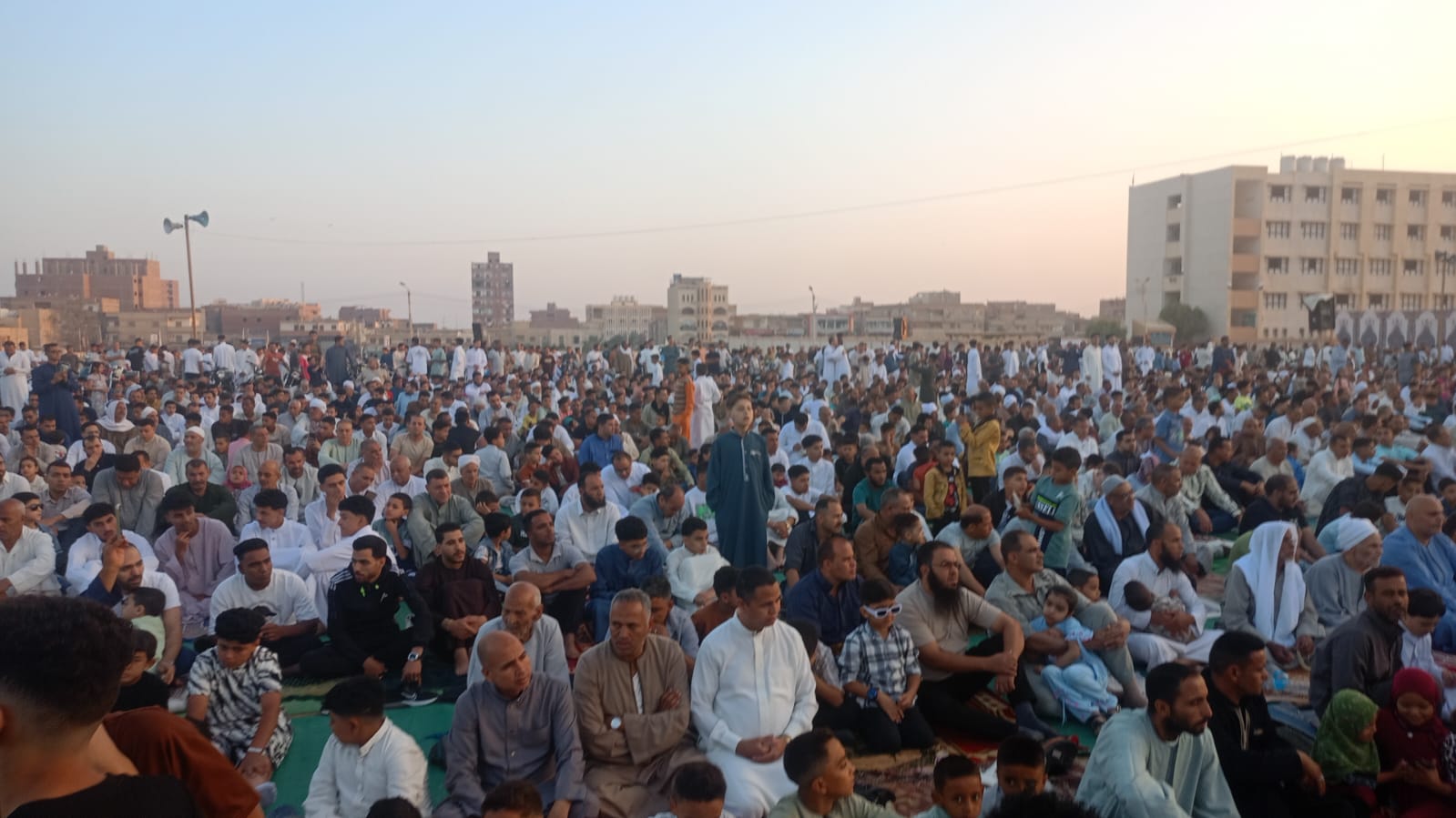 صلاة العيد بالفيوم 