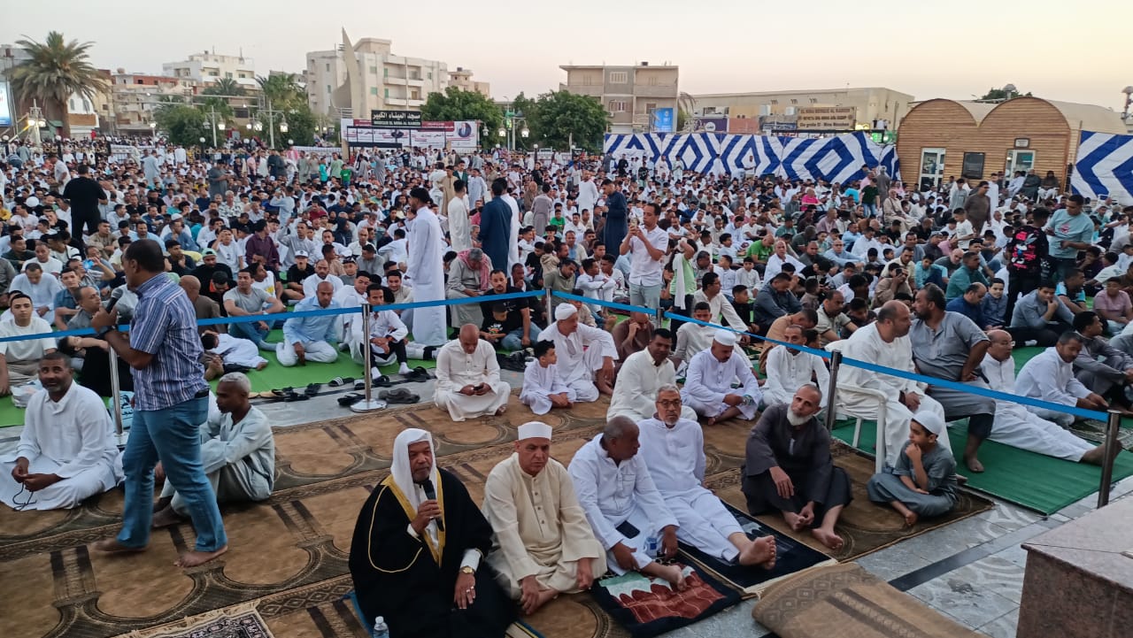 صلاة العيد بمسجد الميناء