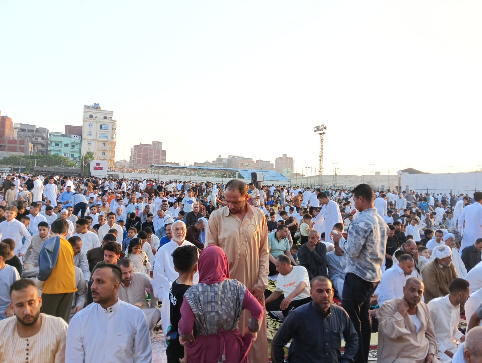صلاة العيد فى الإسماعيلية (10)