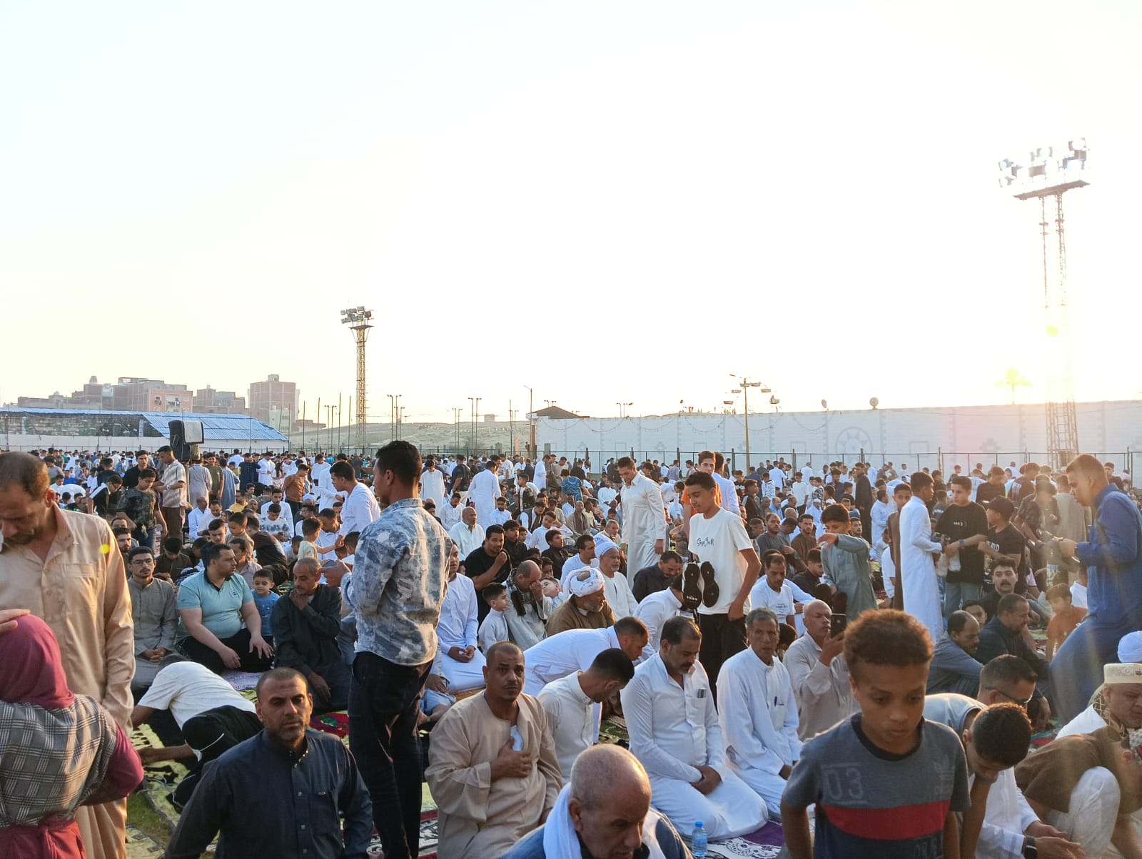 صلاة العيد فى الإسماعيلية (4)