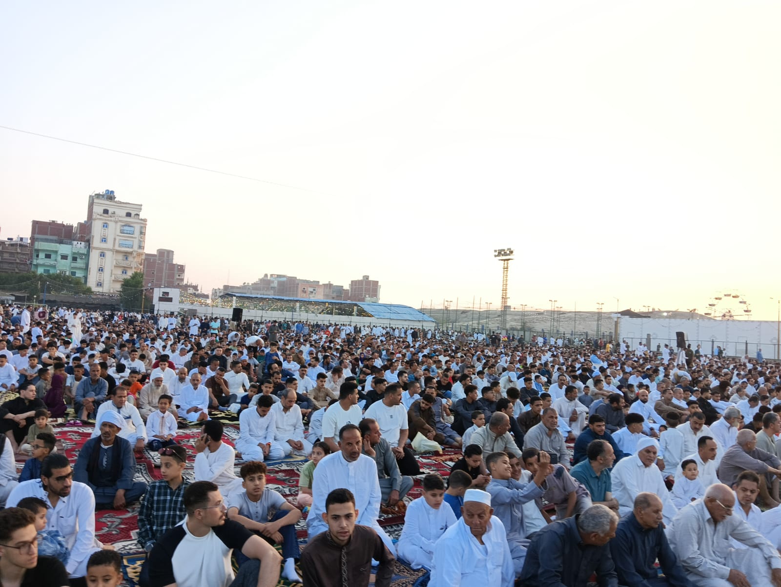 صلاة العيد فى الإسماعيلية (9)