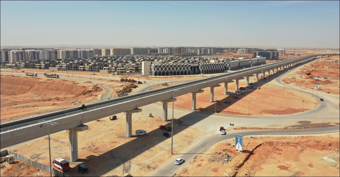 مسار المشروع بالعاصمة الادارية مسار المشروع بالعاصمة الادارية