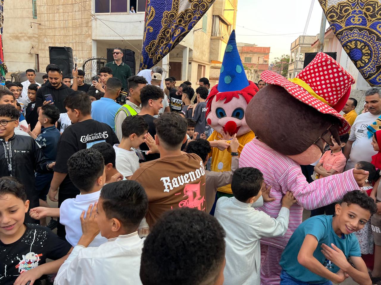 فرحة العيد في ساحات الدقهلية