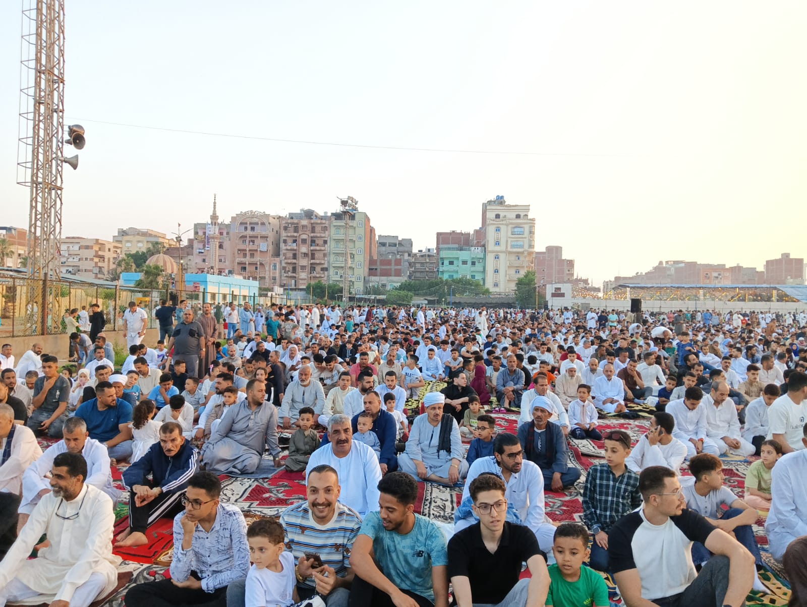 صلاة العيد فى الإسماعيلية (1)