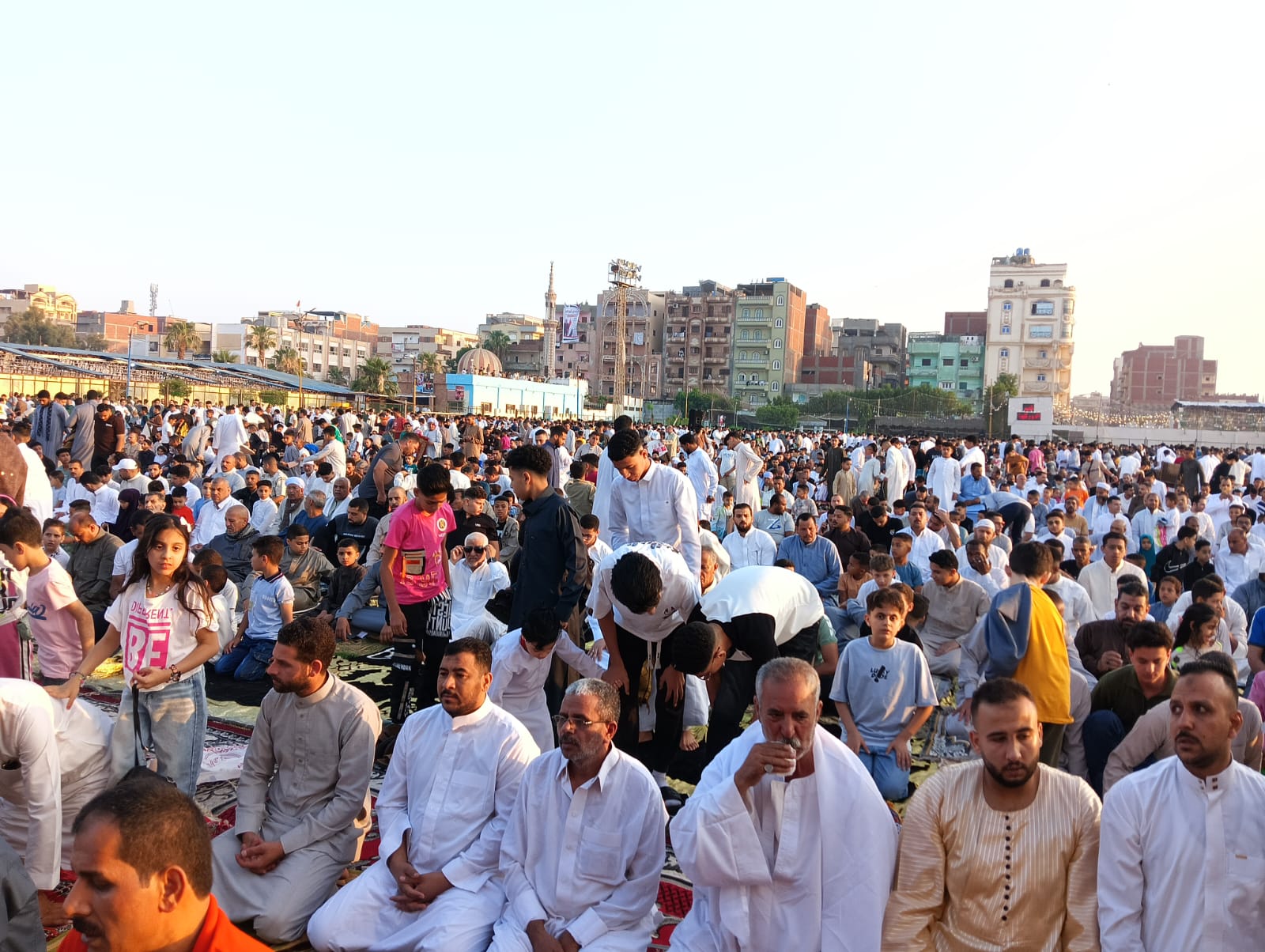 صلاة العيد فى الإسماعيلية (7)