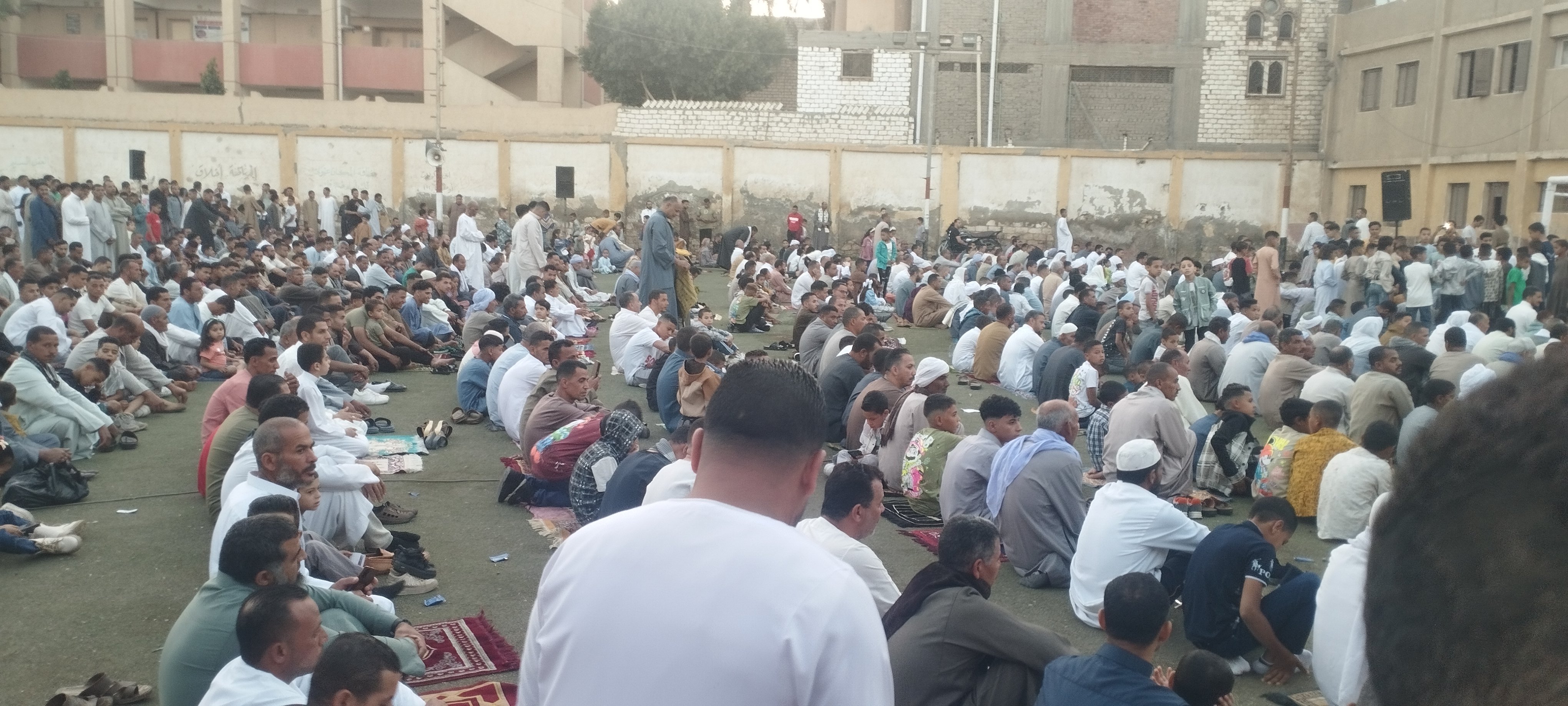 صلاة عيد الأضحى فى المنيا