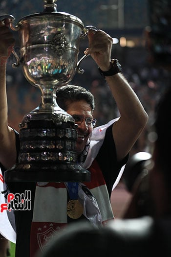 الزمالك يحتفل بالكأس ال29  (2)