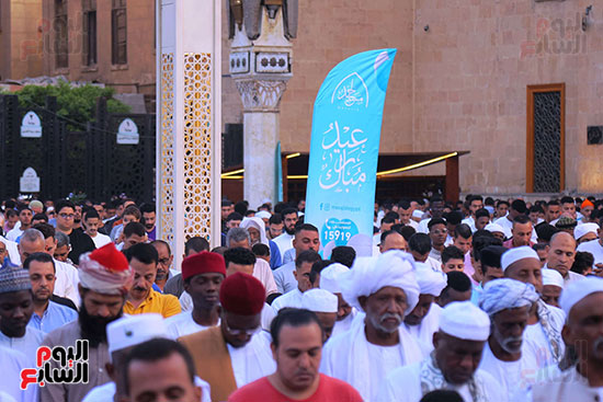 مسجد الحسين خلال صلاة العيد