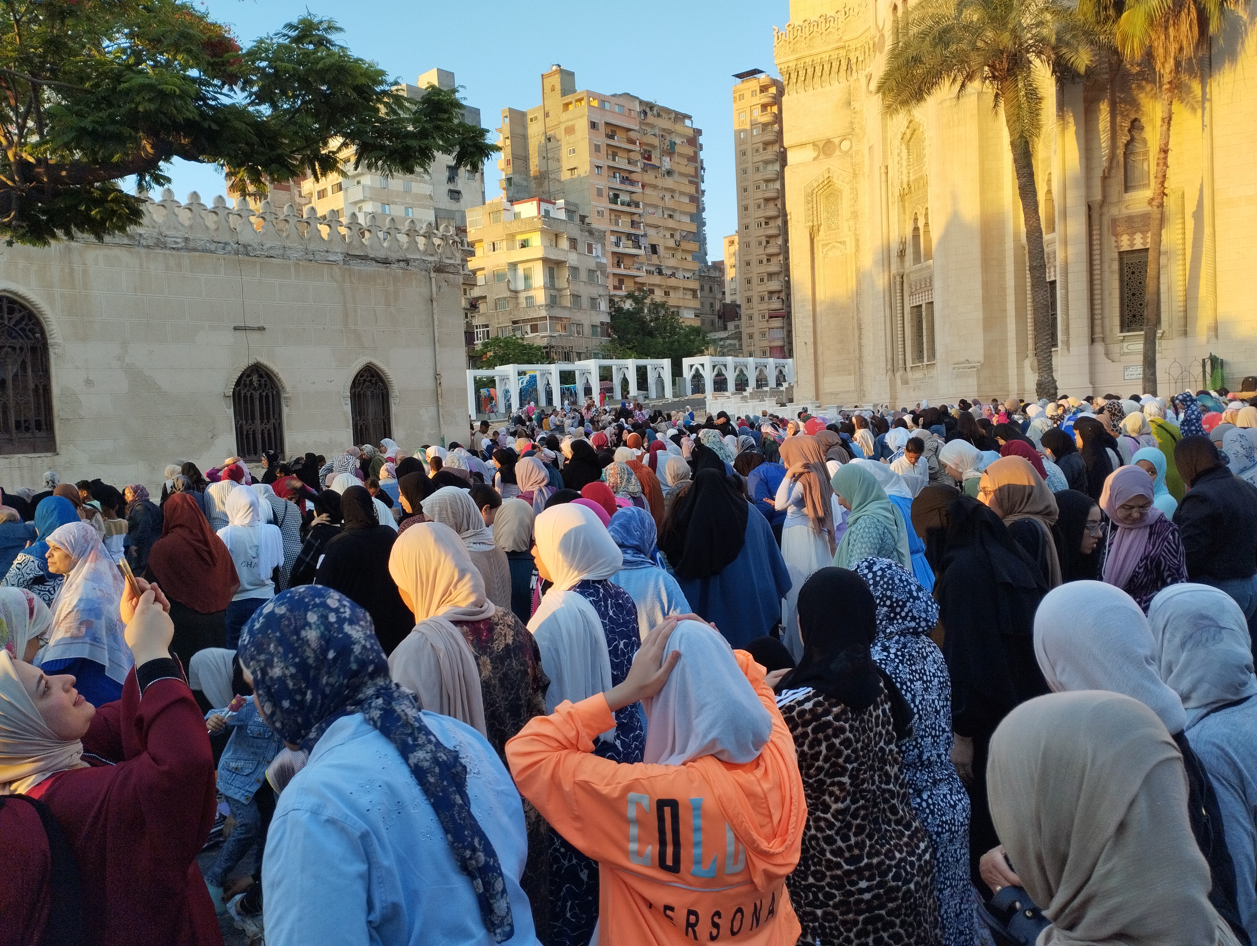 صلاة عيد الأضحى في الإسكندرية