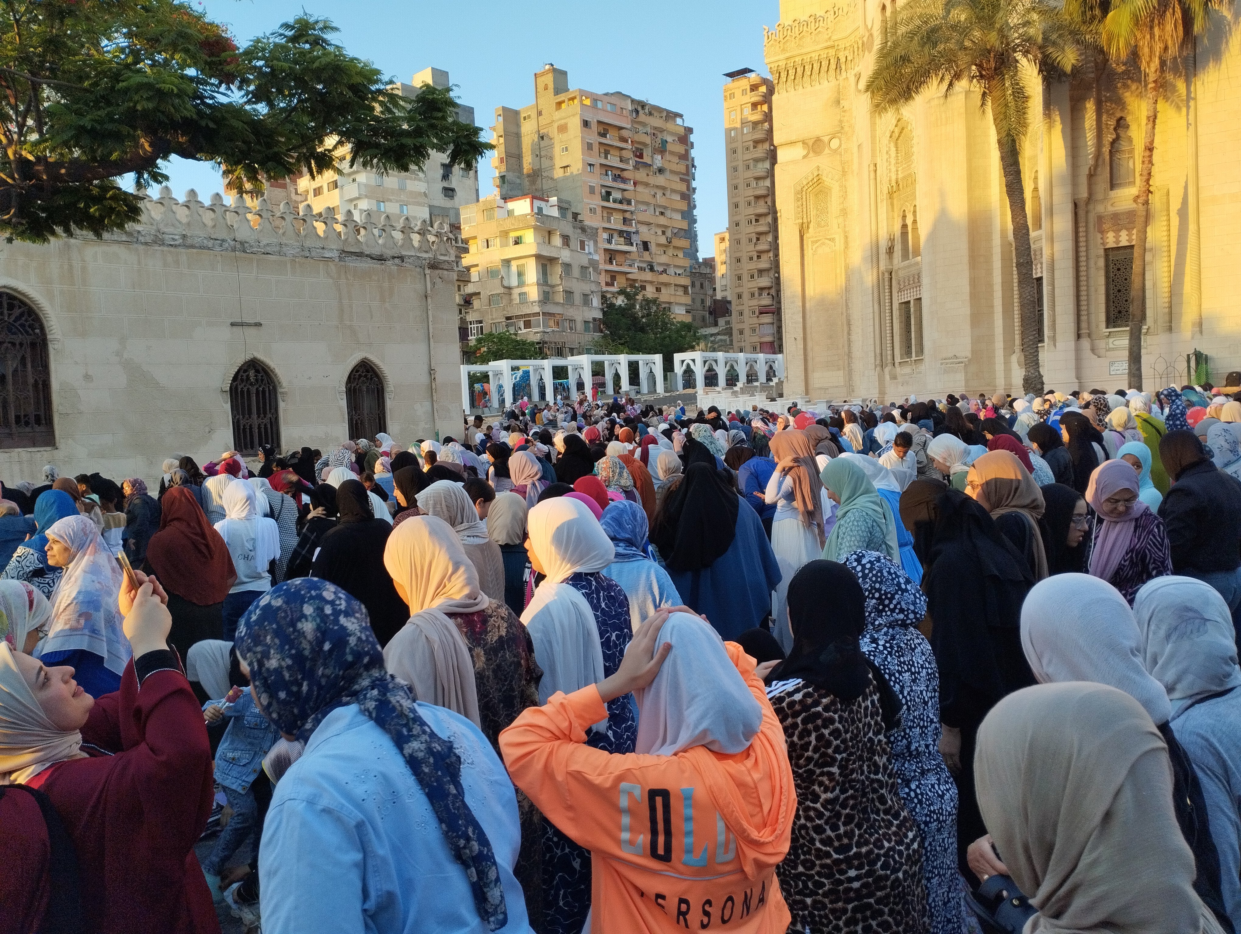 صلاة عيد الأضحى في الإسكندرية