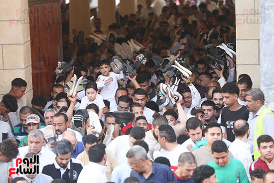 فرحة العيد تملأ مسجد عمرو بن العاص (2)