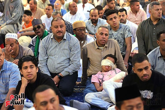 صلاة العيد مسجد الحسين
