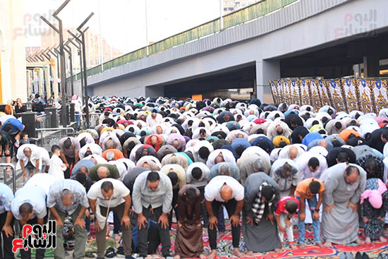 صلاة عيد الأضحى المباراك مسجد حدائق القبة