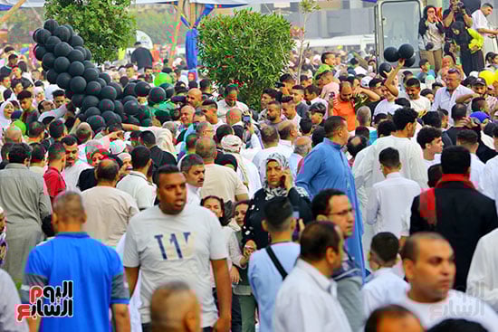 صلاة العيد بمسجد مصطفى محمود (3)