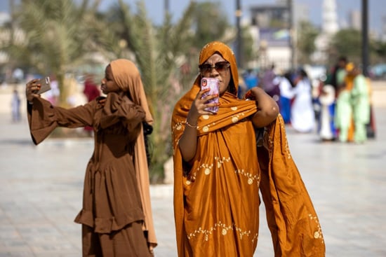 المسلمون يحتفلون بعيد الأضحى في السنغال (2)