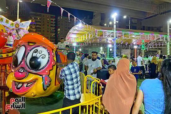 العيد فى الملاهى العيد فى الملاهى