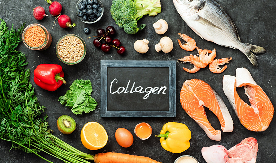 أكلات تحتوي على الكولاجين