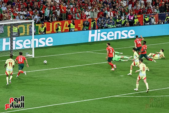إسبانيا البرتغال الشوط الأول