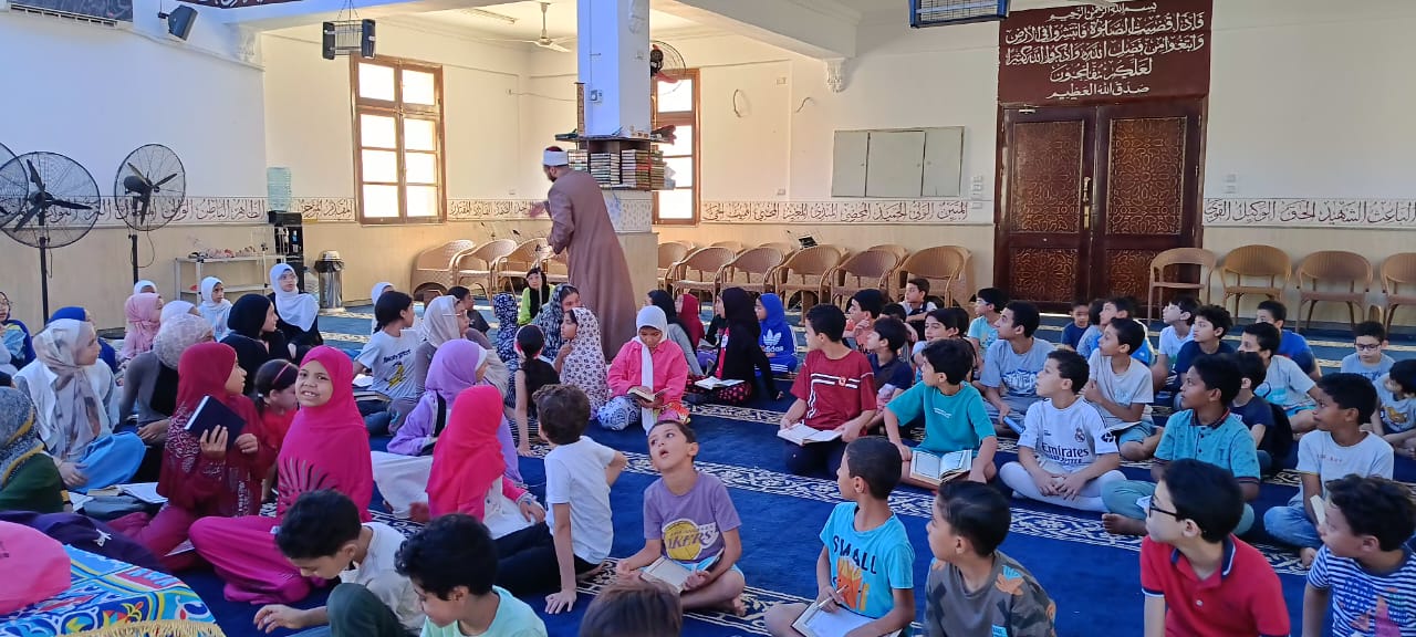 لقاء تفاعلي للأطفال ضمن النشاط الصيفي لقاء تفاعلي للأطفال ضمن النشاط الصيفي