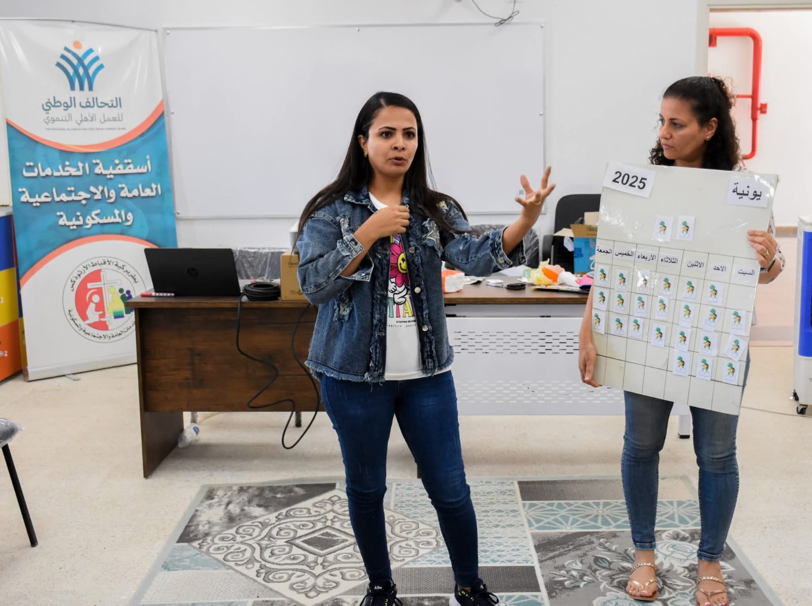 أسقفية الخدمات العامة عضو التحالف الوطني تنفذ تدريب متخصص لمدرسات حضانات حجازة وسلامون (2)