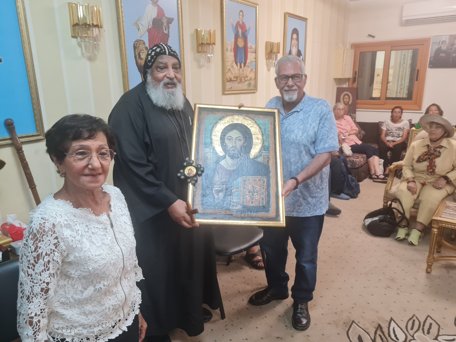 أثناء تكريم الدكتور عبد الرحيم ريحان