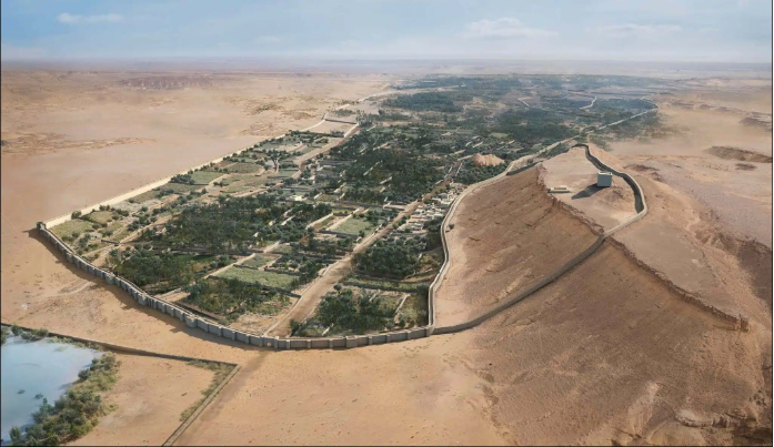 اكتشاف جدران خارجية عمرها 4000 عام لحماية مستوطنات بالصحراء العربية
