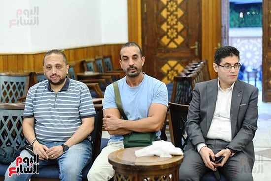 عزاء والدة الفنان حسام اسماعيل عزاء والدة الفنان حسام اسماعيل
