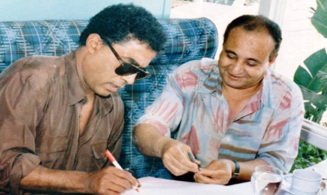 وحيد حامد وأحمد زكي