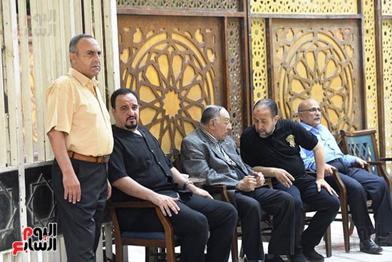 عزاء والدة الفنان هشام أسماعيل عزاء والدة الفنان هشام أسماعيل