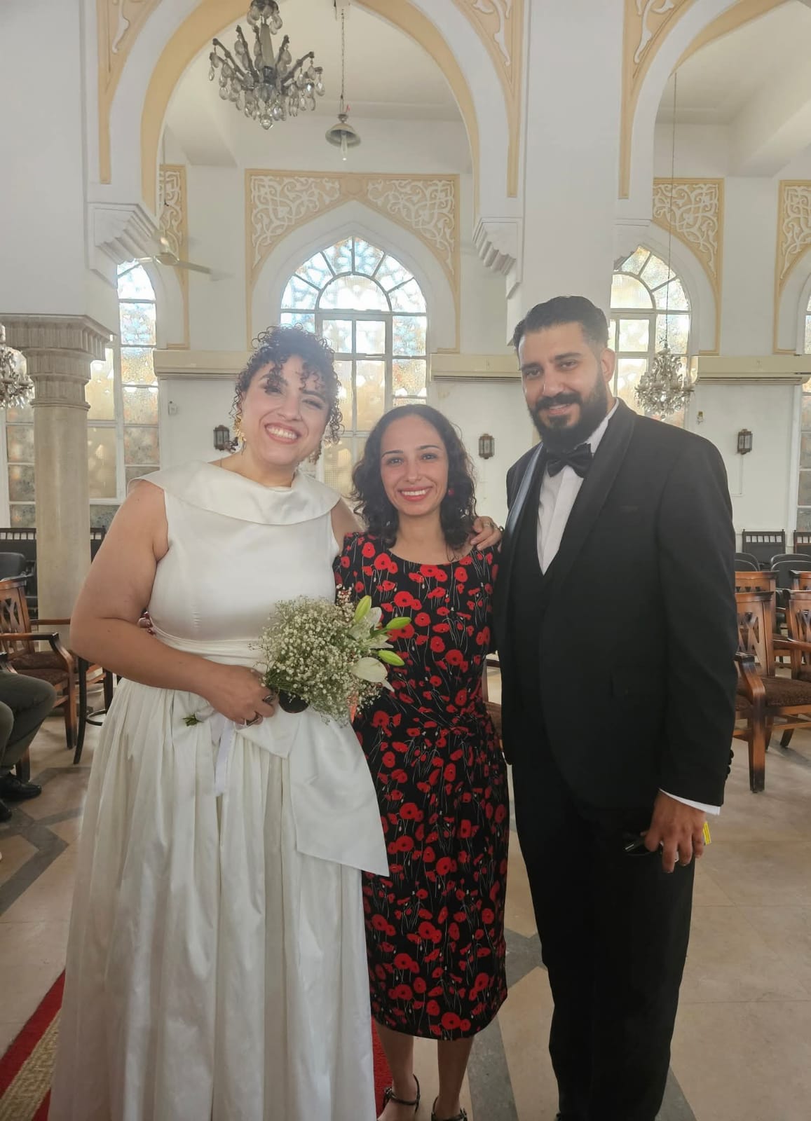 المخرج مراد مصطفى يحتفل بعقد قرانه من المنتجه سوسن يوسف