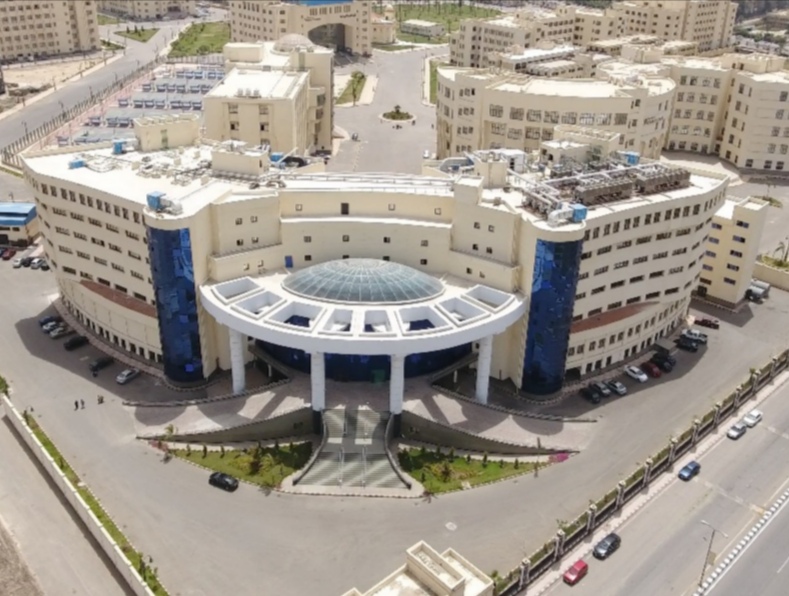 مبنى جامعة كفر الشيخ الرئيسي