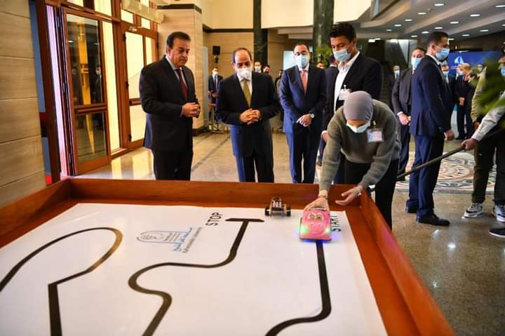 زيارة الرئيس لجامعة كفر الشيخ التاريخية