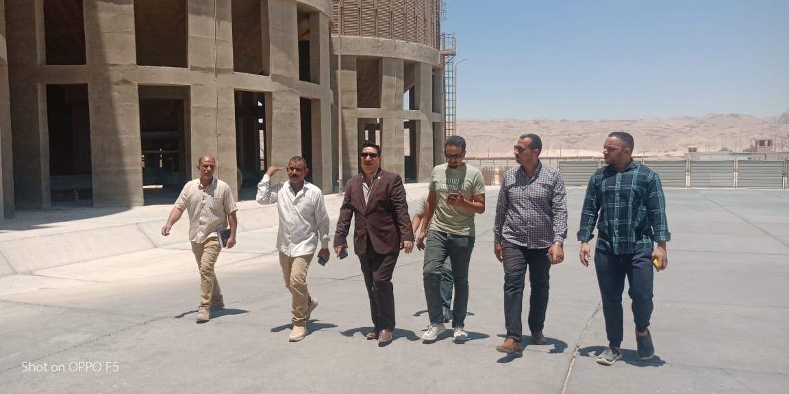 تفقد الصوامع بالمنطقة الصناعية 