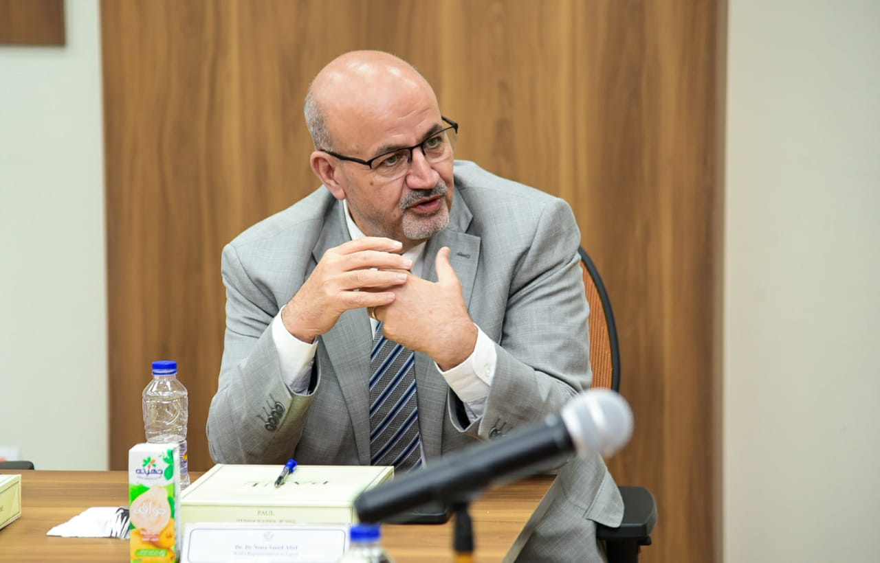 الدكتور نعمة عابد رئيس مكتب منظمة الصحة العالمية فى مصر