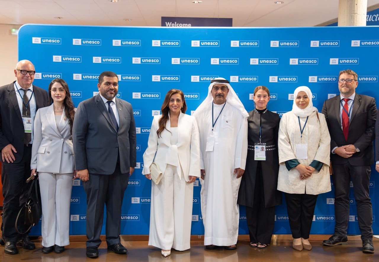 الشيخة بدور القاسمى خلال إعلان تسجيل الفاية