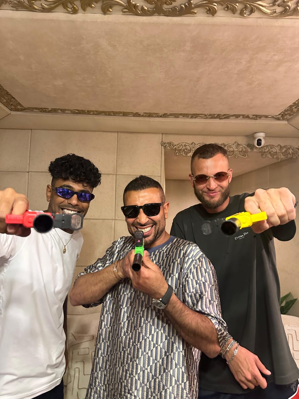 احمد سعد وعفروتو ومروان موسى