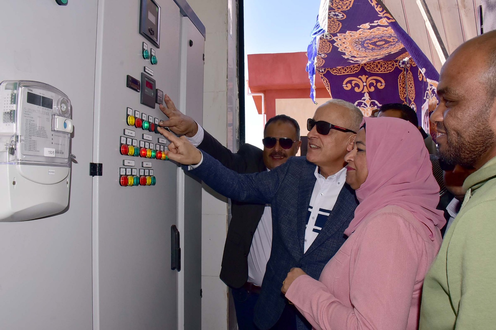 إطلاق شارة محطة صرف صحي نجع البنى لخدمة 5 آلاف مواطن إطلاق شارة محطة صرف صحي نجع البنى لخدمة 5 آلاف مواطن