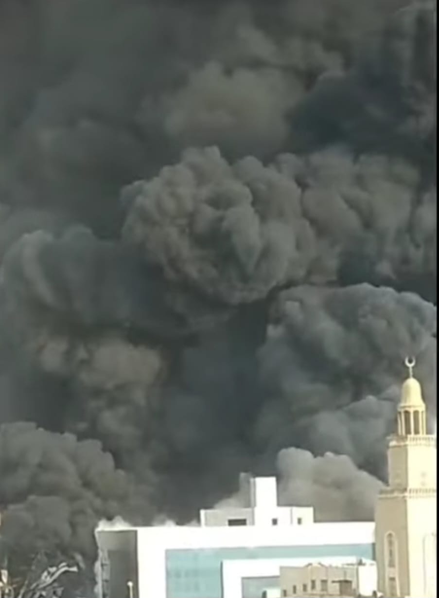 حريق مصنع بدر (7)