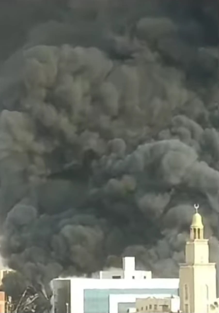حريق مصنع بدر (8)