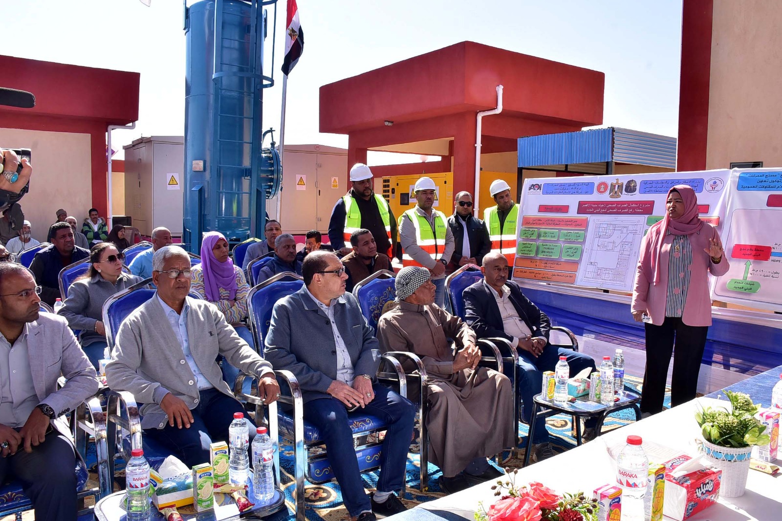 شرح تفاصيل محطة صرف صحي نجع البنى لخدمة 5 آلاف مواطن شرح تفاصيل محطة صرف صحي نجع البنى لخدمة 5 آلاف مواطن