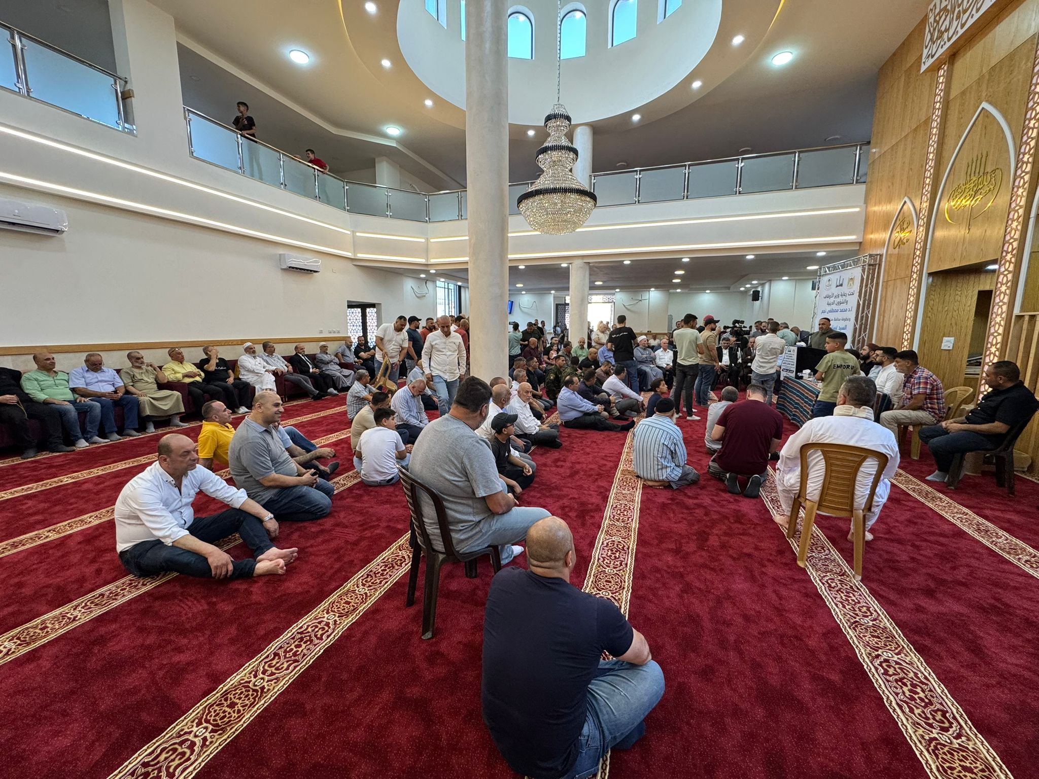 افتتاح مسجد الحاج زهير عكوبة