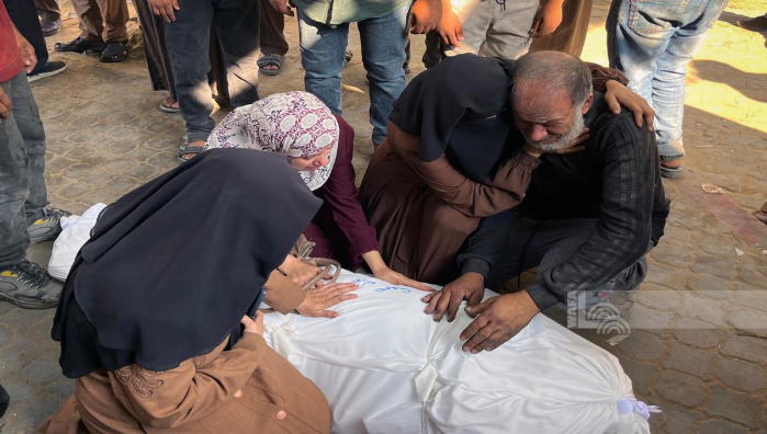 جثامين الشهداء في غزة
