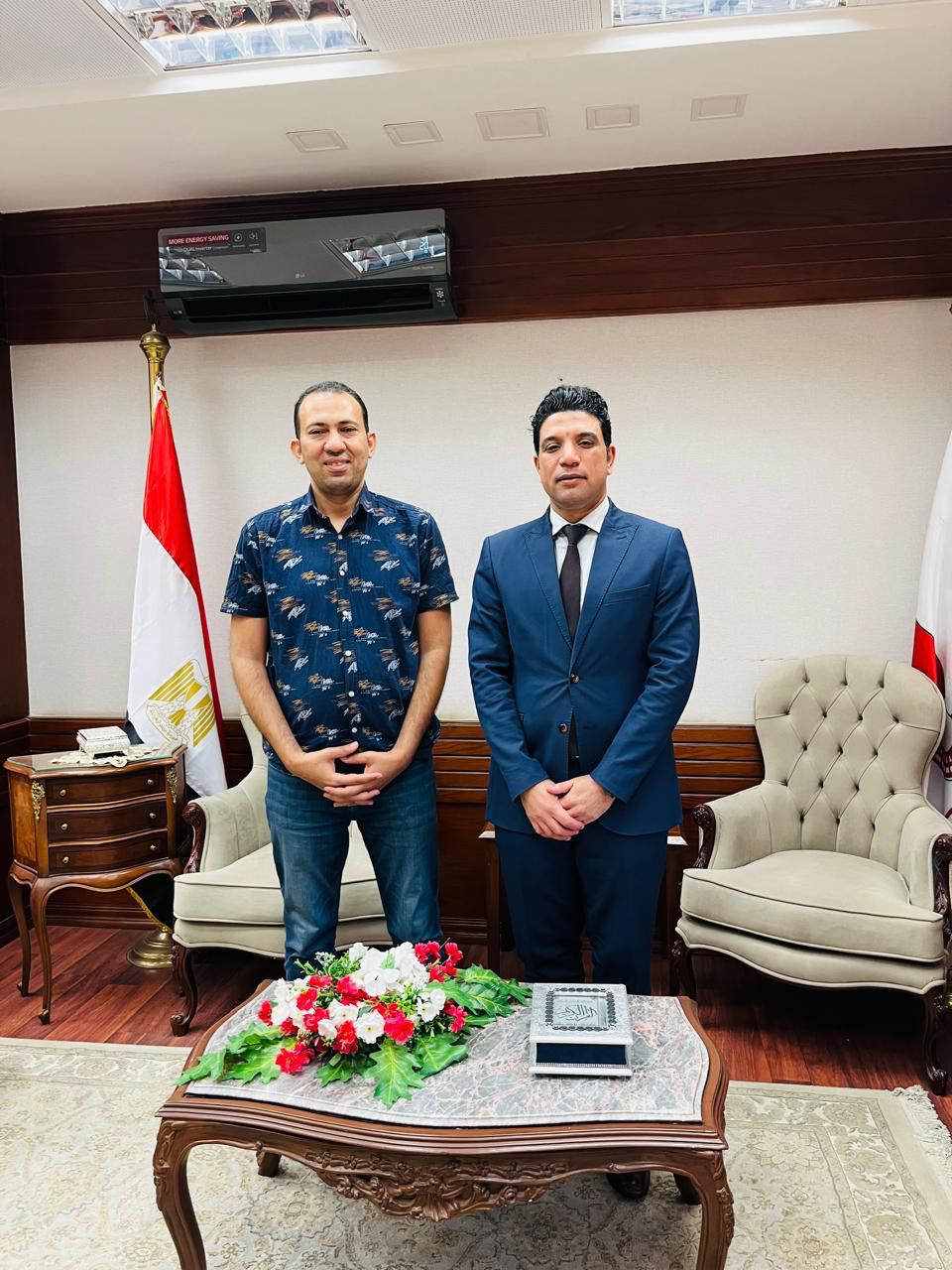نائب محافظ سوهاج يتحدث لليوم السابع (2)