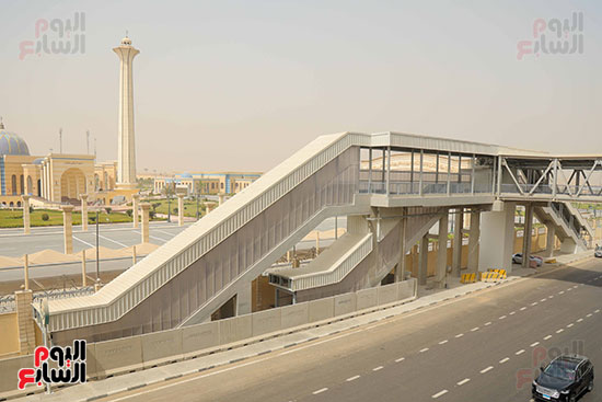 مدخل المحطة من الجهة الأخري مدخل المحطة من الجهة الأخري