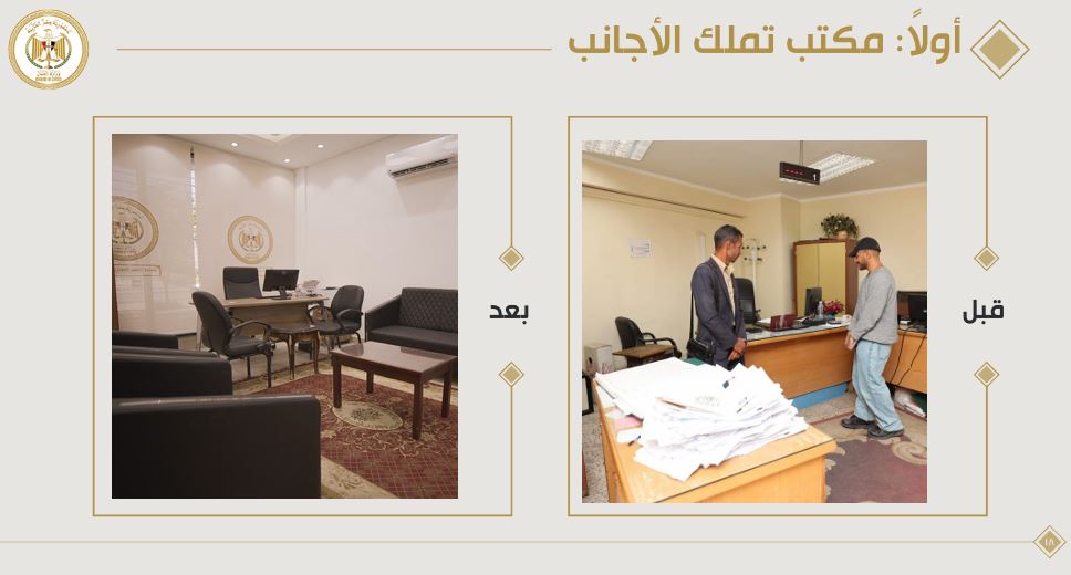 قبل وبعد المكتب