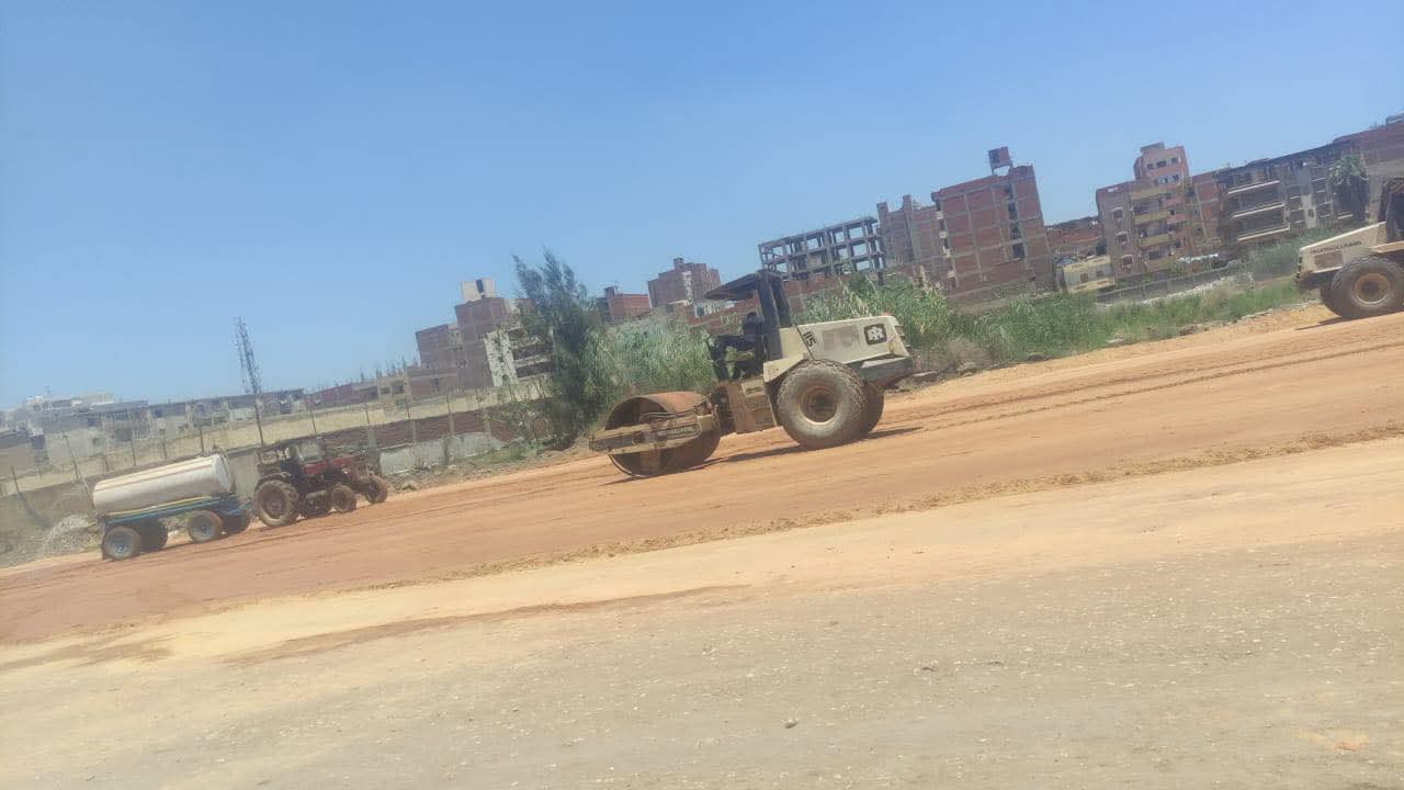 مشروع تغطية ورصف مصرف الزهار