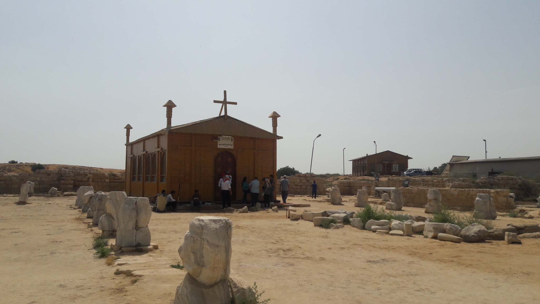 الكنيسة الجديدة بالمنطقة الاثرية الكنيسة الجديدة بالمنطقة الاثرية