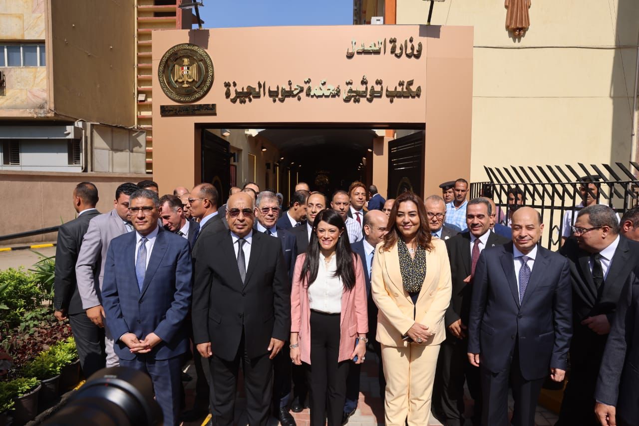 افتتاح مكتب توثيق محكمة جنوب الجيزة (10)